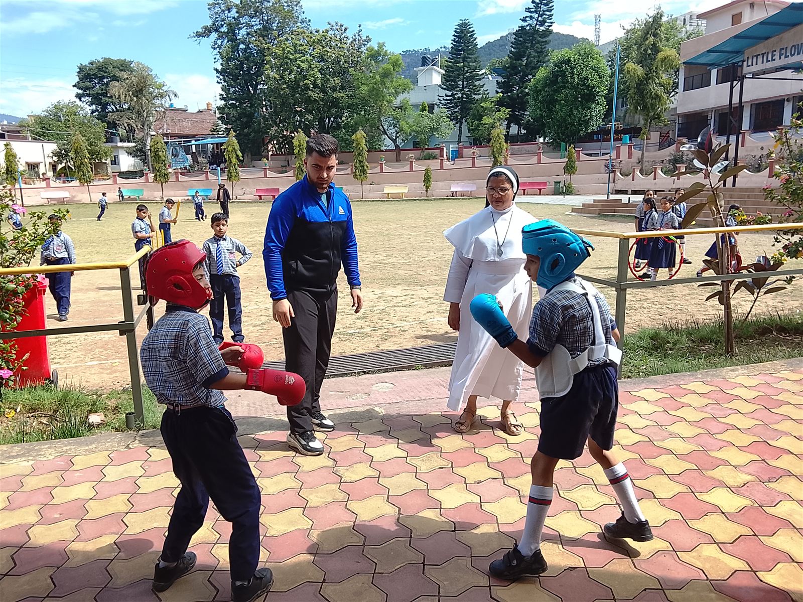 Martial arts training